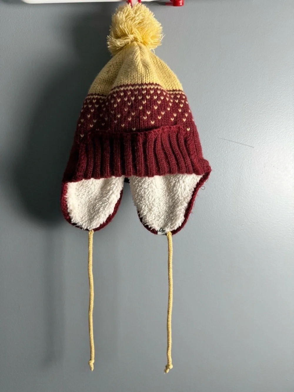 Forty Seven Brand Boston College Eagles Sherpa Fleece Pom Pom Winter Beanie